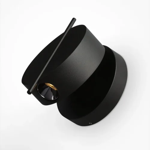 Бра LED Nuance MOD180WL-L4B3K Maytoni чёрный на 1 лампа, основание чёрное в стиле современный хай-тек минимализм 