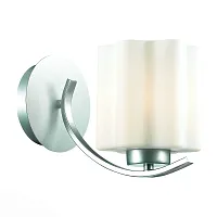 Бра  SL116.501.01 ST-Luce белый 1 лампа, основание серебряное в стиле современный 