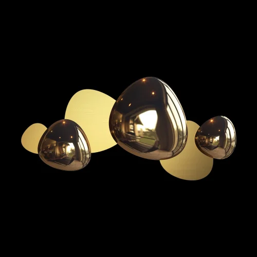 Бра LED Jack-stone MOD314WL-L13G3K Maytoni золотой на 1 лампа, основание золотое в стиле современный 