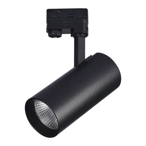 Трековый светильник LED трёхфазный ST661.446.40 ST-Luce чёрный для шинопроводов серии Трехфазная трековая система фото 3