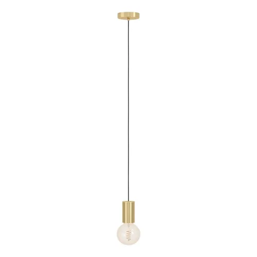 Светильник подвесной Pozueta 1 900799 Eglo без плафона на 1 лампу, основание матовое латунь в стиле современный фото 5 Светильник подвесной Pozueta 1 900799 Eglo без плафона на 1 лампу, основание матовое латунь в стиле современный фото 5