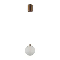 Светильник подвесной LED Marbella 6685/8L Odeon Light на 1 лампу, основание в стиле минимализм молекула шар