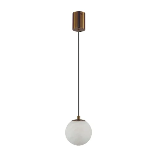 Светильник подвесной LED Marbella 6685/8L Odeon Light на 1 лампу, основание в стиле минимализм молекула шар