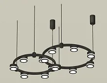 Светильник подвесной XR92091003 Ambrella light чёрный 13 ламп, основание чёрное в стиле хай-тек современный 