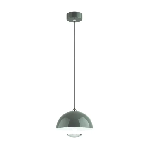 Светильник подвесной LED Globe 6569/6L Lumion серый на 1 лампу, основание белое в стиле современный фото 5