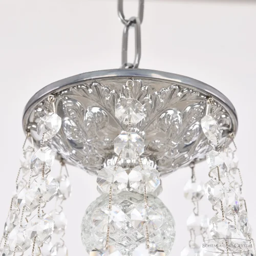 Люстра подвесная AL16302/8/195 CG Bohemia Ivele Crystal без плафона на 8 ламп, основание никель в стиле классический sp фото 5