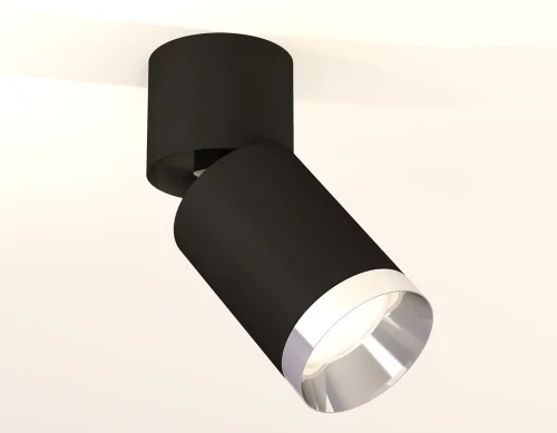 Светильник накладной Techno Spot XM XM6313042 Ambrella light чёрный 1 лампа, основание чёрное в стиле хай-тек современный круглый фото 2