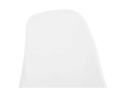 Стул Eames PC-015 WL white / wooden legs 1825 Woodville, белый/пластик, ножки/металл/бежевый, размеры - ****460*400 фото 3