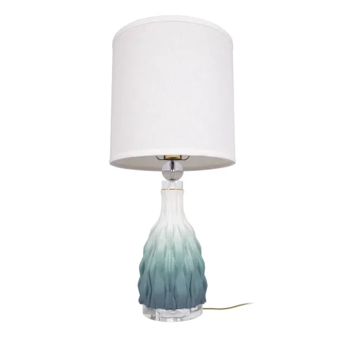 Настольная лампа Mediterraneo 10262T/S LOFT IT белая 1 лампа, основание голубое синее керамика в стиле классический современный  фото 3