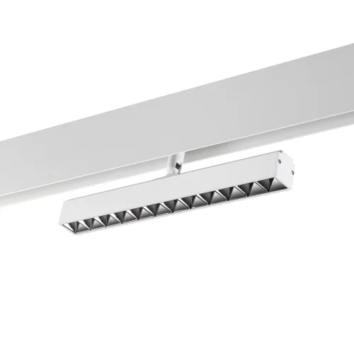 Трековый светильник для низковольтного шинопровода LED Flum 358609 Novotech белый для шинопроводов серии Flum белый фото 6