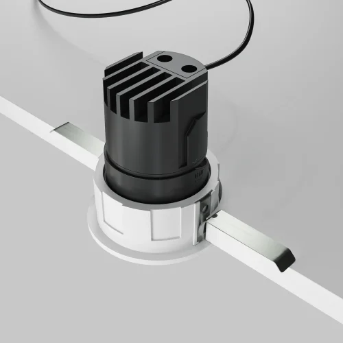 Светильник точечный LED Wise DL057-7W3K-W Maytoni белый на 1 лампу, основание белое в стиле хай-тек современный фото 11