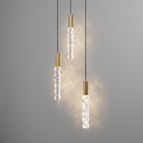 Светильник подвесной LED Selemo MOD328PL-L9BS3K Maytoni прозрачный на 1 лампу, основание латунь в стиле современный фото 4 Светильник подвесной LED Selemo MOD328PL-L9BS3K Maytoni прозрачный на 1 лампу, основание латунь в стиле современный фото 4