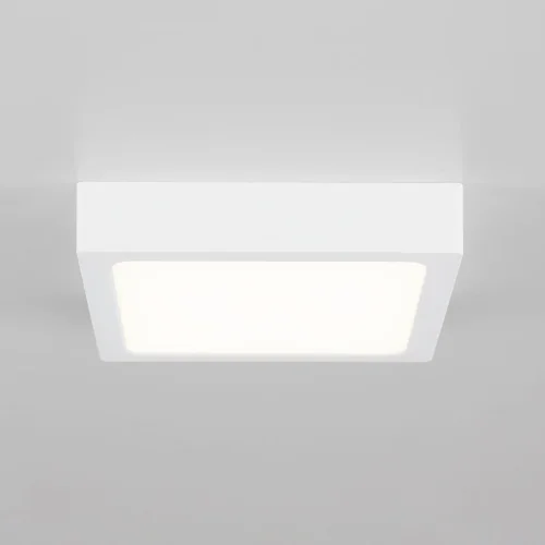Светильник накладной LED Галс CL55K16N Citilux белый 1 лампа, основание белое в стиле современный квадратный фото 2