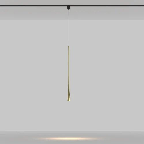 Трековый светильник LED Magnetic track system Elasity TR168-1-7W3K-M-BS Maytoni латунь для шинопроводов серии Magnetic track system Elasity латунь фото 5