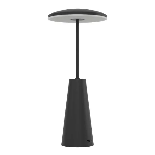 Уличная настольная лампа диммируемая сенсорная с USB-портом Piccola 900925 Eglo уличный IP54 чёрный на 1 лампу, плафон чёрный в стиле хай-тек современный LED фото 3