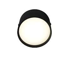 Светильник накладной LED Медина 05410,19 Kink Light белый 1 лампа, основание чёрное в стиле 10086 круглый