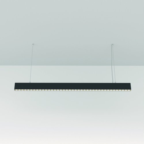 Светильник подвесной LED Vinder P050PL-L40B4K Maytoni чёрный 1 лампа, основание чёрное в стиле хай-тек линейный фото 5