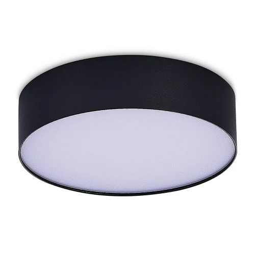 Светильник потолочный ST606.442.27 ST-Luce чёрный 1 лампа, основание чёрное в стиле хай-тек  фото 2