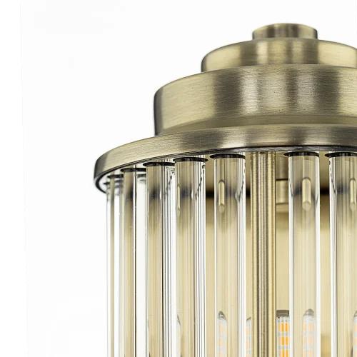 Бра Verdon CL448023 Citilux прозрачный на 4 лампы, основание бронзовое в стиле классический современный фото 2