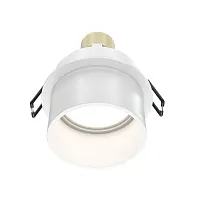 Светильник точечный Reif DL050-01W Maytoni белый 1 лампа, основание белое в стиле хай-тек модерн 