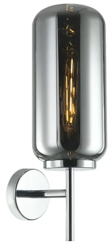 Бра Bauers 2149/09/01W Stilfort серый на 1 лампа, основание хром в стиле современный 
