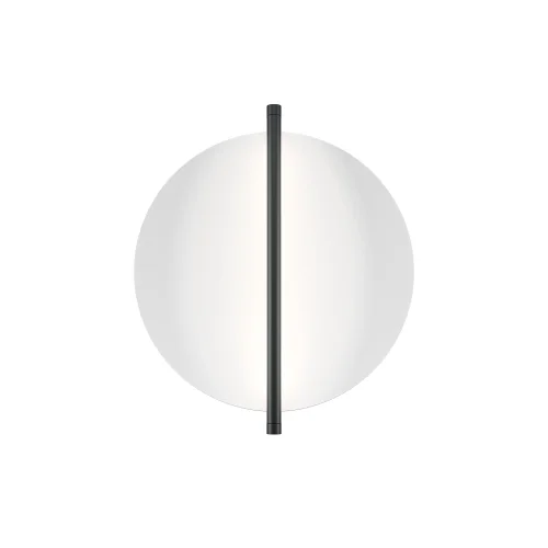 Бра LED Mira MOD279WL-L14B3K Maytoni белый чёрный на 1 лампу, основание чёрное белое в стиле современный отражённый свет