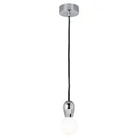Светильник подвесной Maricopa LSP-8120 Lussole без плафона 1 лампа, основание хром в стиле современный 