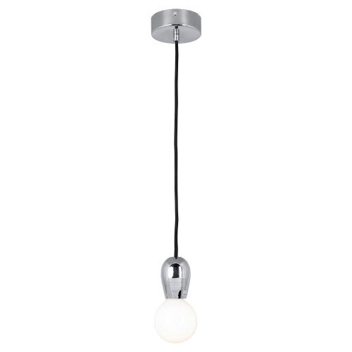Светильник подвесной Maricopa LSP-8120 Lussole без плафона 1 лампа, основание хром в стиле современный 