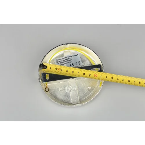 Бра Rivoli OML-64201-01 Omnilux серый на 1 лампу, основание серебряное в стиле классический фото 6