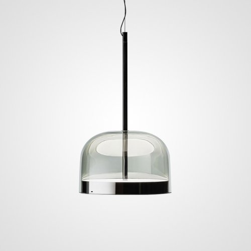 Светильник подвесной NOTEN L Серый 178235-26 ImperiumLoft чёрный 1 лампа, основание серое в стиле современный  фото 2