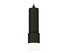 Светильник подвесной XP7402020 Ambrella light чёрный 1 лампа, основание чёрное в стиле модерн хай-тек трубочки