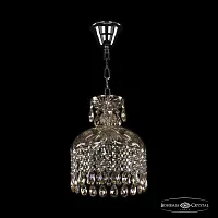 Светильник подвесной 14781/22 Ni M801 Bohemia Ivele Crystal прозрачный 3 лампы, основание никель в стиле классический sp
