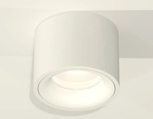 Светильник накладной Techno spot XS7510020 Ambrella light белый 1 лампа, основание белое в стиле современный хай-тек круглый фото 2