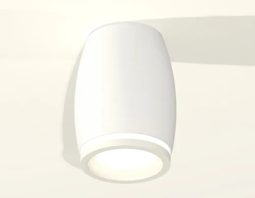 Светильник накладной Techno spot XS1122020 Ambrella light белый 1 лампа, основание белое в стиле современный круглый фото 2