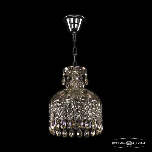 Светильник подвесной 14781/22 Ni M801 Bohemia Ivele Crystal прозрачный 3 лампы, основание никель в стиле классический sp
