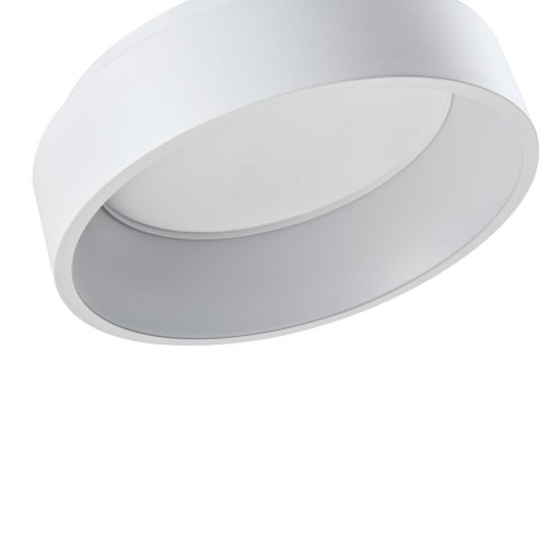 Светильник потолочный LED Piero V2282-CL Moderli белый 1 лампа, основание белое в стиле хай-тек  фото 2