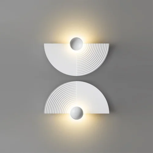 Бра ЛЕД Sun Gate 7198/6WL Odeon Light белый на 1 лампу, основание белое в стиле хай-тек фото 2 Бра ЛЕД Sun Gate 7198/6WL Odeon Light белый на 1 лампу, основание белое в стиле хай-тек фото 2