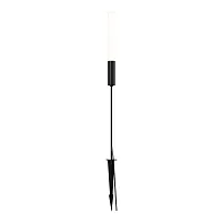 Парковый светильник LED Flare O487FL-L3GF3K Maytoni уличный IP графит на 1 лампу, плафон белый в стиле современный хай-тек LED