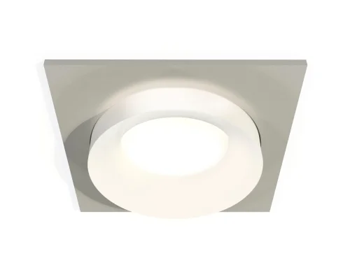Светильник точечный Techno spot XC7633041 Ambrella light белый 1 лампа, основание серое в стиле современный 