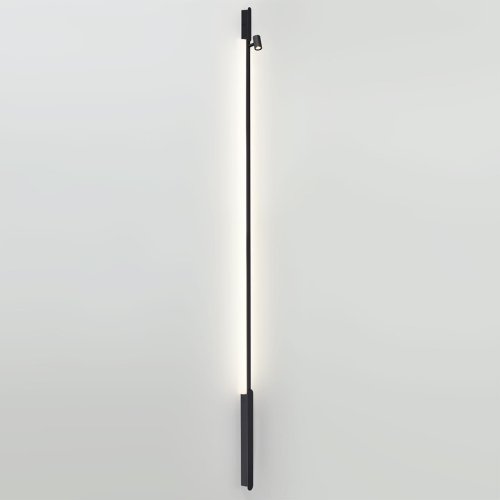 Элемент для инсталляции LED Fino Xs 7155/150S Odeon Light чёрный на 2 лампы, основание чёрное в стиле хай-тек фото 2