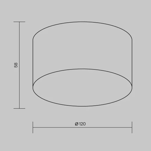 Накладной светильник уличный LED Zon IP O430CL-L15B3K Maytoni уличный IP65 чёрный на 1 лампу, плафон чёрный в стиле хай-тек современный LED фото 8