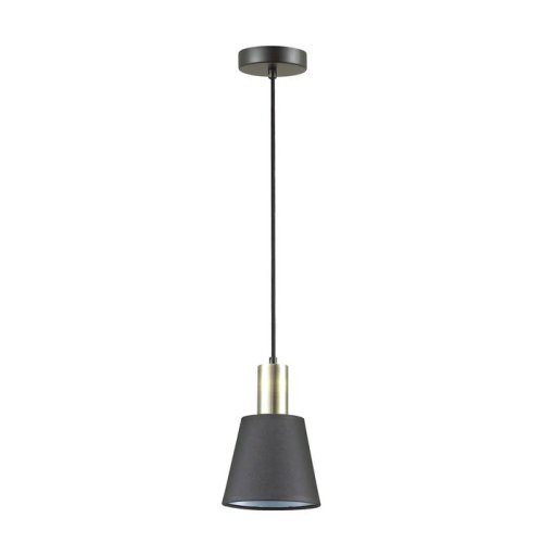 Светильник подвесной Marcus 3638/1 Lumion чёрный 1 лампа, основание бронзовое в стиле современный 