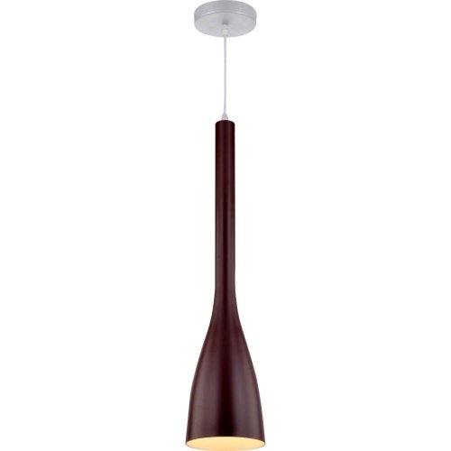 Светильник подвесной Tube 2053/08/01P Stilfort коричневый 1 лампа, основание серое в стиле современный 