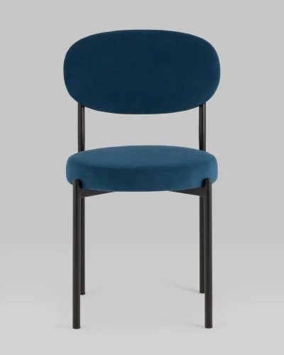 Стул Бриф SN велюр синий УТ000039455 Stool Group, /, ножки//, размеры - *830***470*530 фото 7