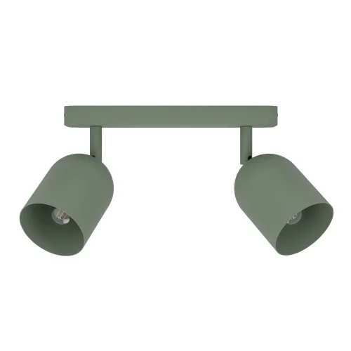 Спот с 2 лампами Tilston 44133 Eglo зелёный E14 в стиле современный лофт фото 5