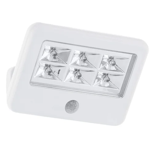 Настенный светильник LED GAVELLO 94399 Eglo уличный IP54 белый 1 лампа, плафон прозрачный в стиле современный LED