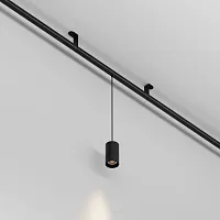 Светильник Focus Led 3Вт 24° для штанговой системы освещения Axity C105PL-3W3K-B Maytoni чёрный для шинопроводов серии Axity чёрный