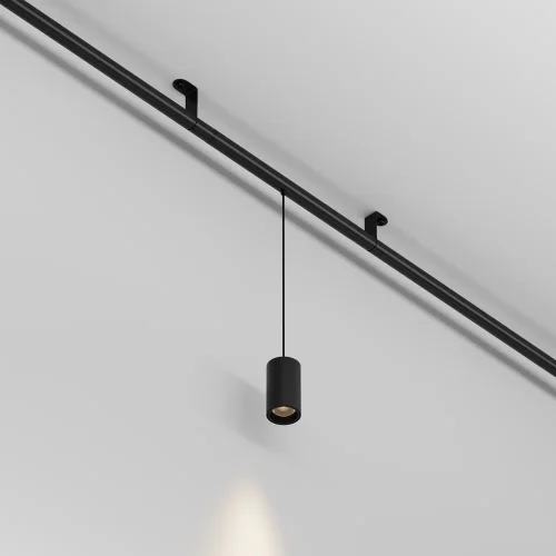 Светильник Focus Led 3Вт 24° для штанговой системы освещения Axity C105PL-3W3K-B Maytoni чёрный для шинопроводов серии Axity чёрный