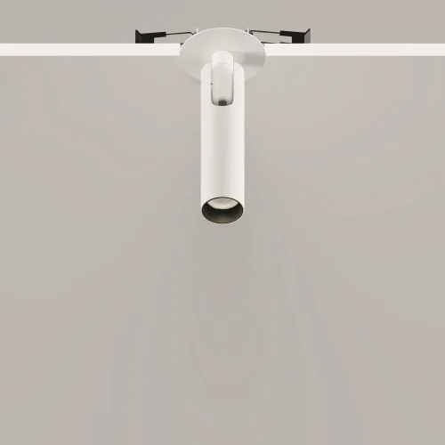 Светильник точечный LED Focus T C141RS-L125-6W3K-W Maytoni белый на 1 лампу, основание белое в стиле современный хай-тек трубочки фото 18