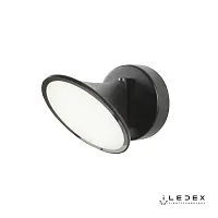 Бра LED Syzygy X090310 10W BK iLedex чёрный 1 лампа, основание чёрное в стиле современный хай-тек 